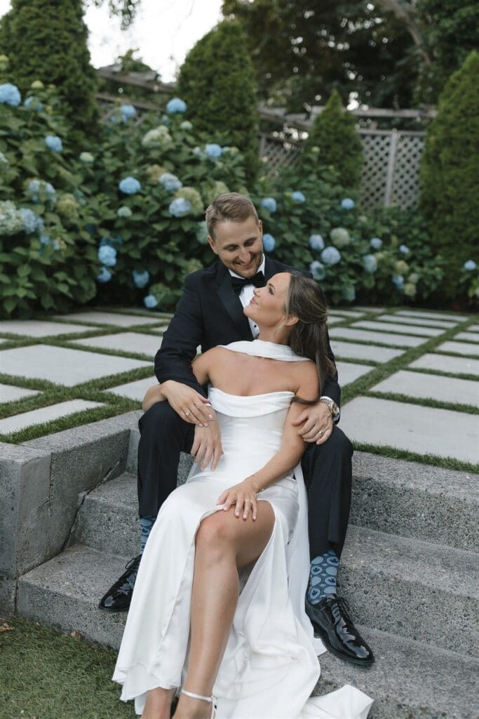 Bride and groom portraits at a historic Seattle Wedding Venue