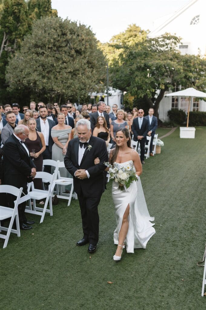 The Admiral's House wedding ceremony in Seattle