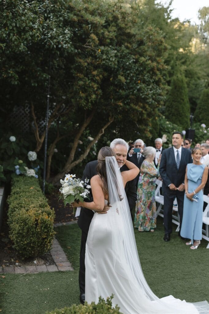 The Admiral's House wedding ceremony in Seattle