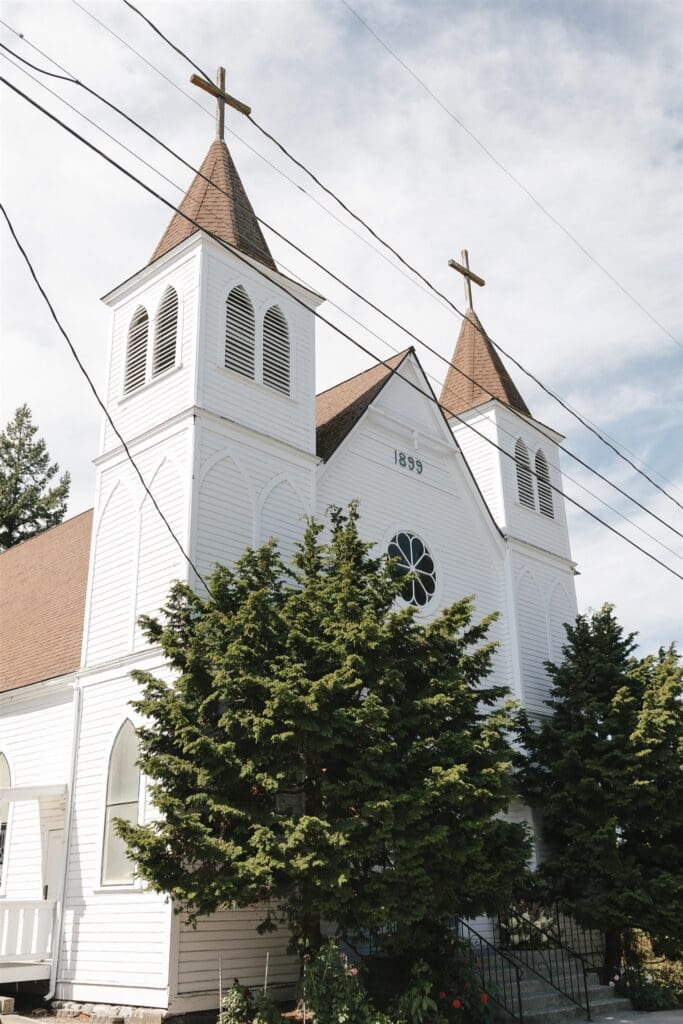 Sacred Heart Catholic Church in La Conner, WA