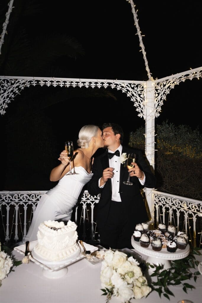 Laguna Beach wedding reception in Southern California