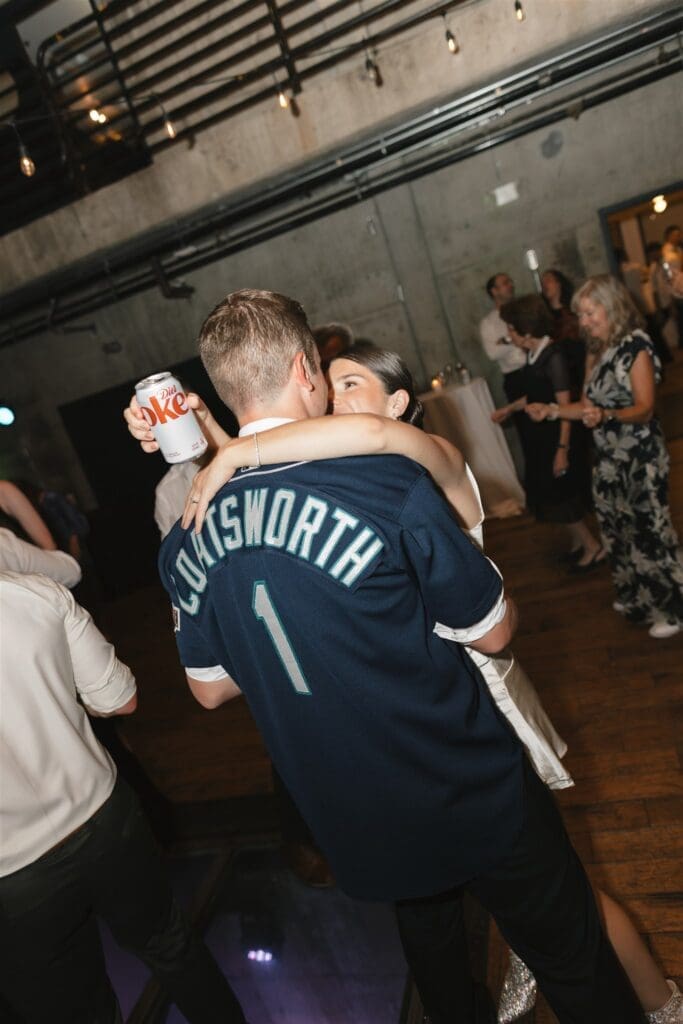 Fremont Foundry wedding reception in Seattle