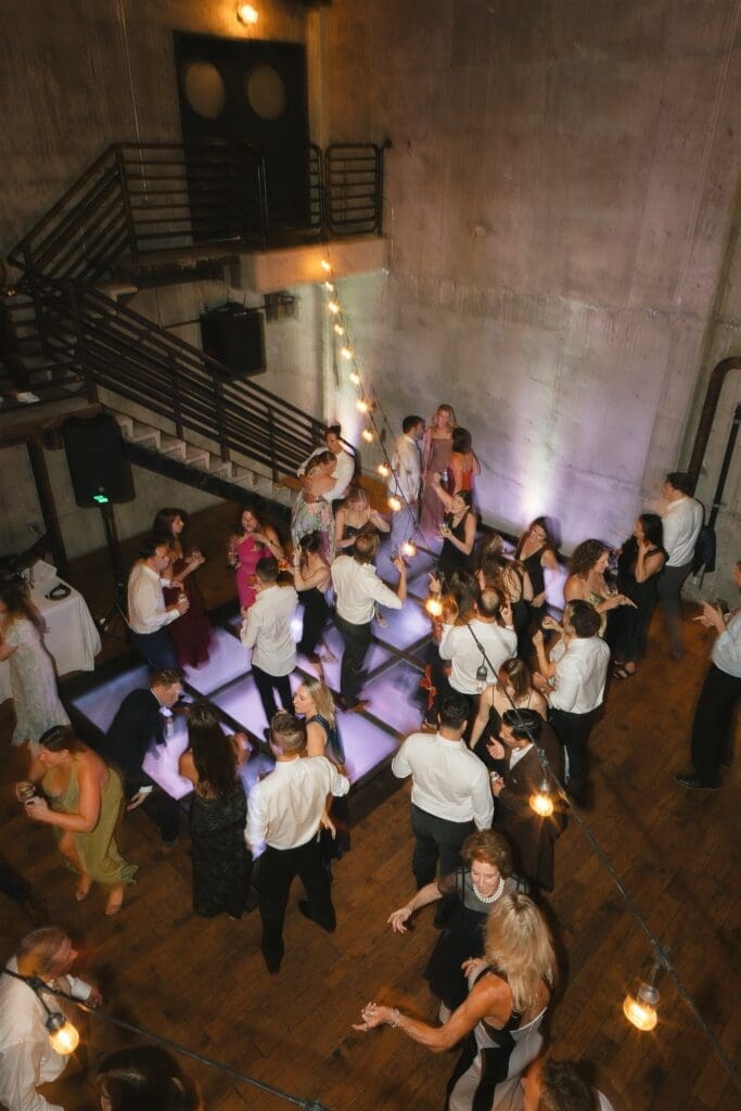 Fremont Foundry wedding reception in Seattle
