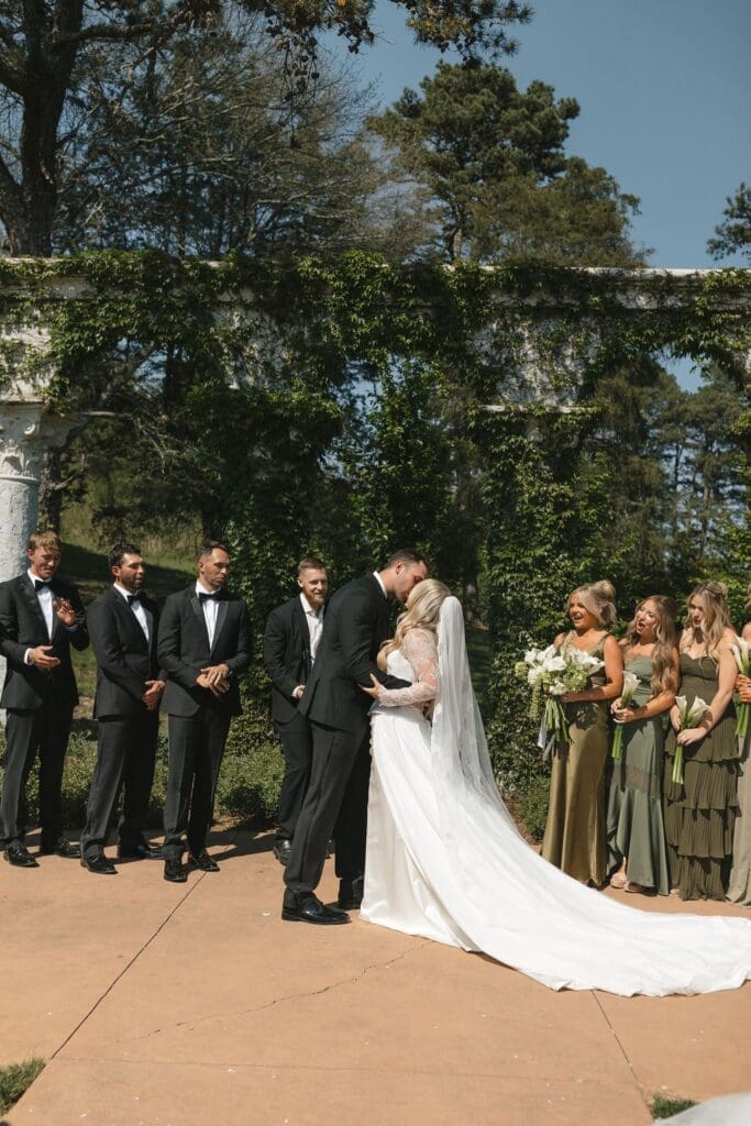 Chattanooga Wedding ceremony at Howe Farms in Tennessee
