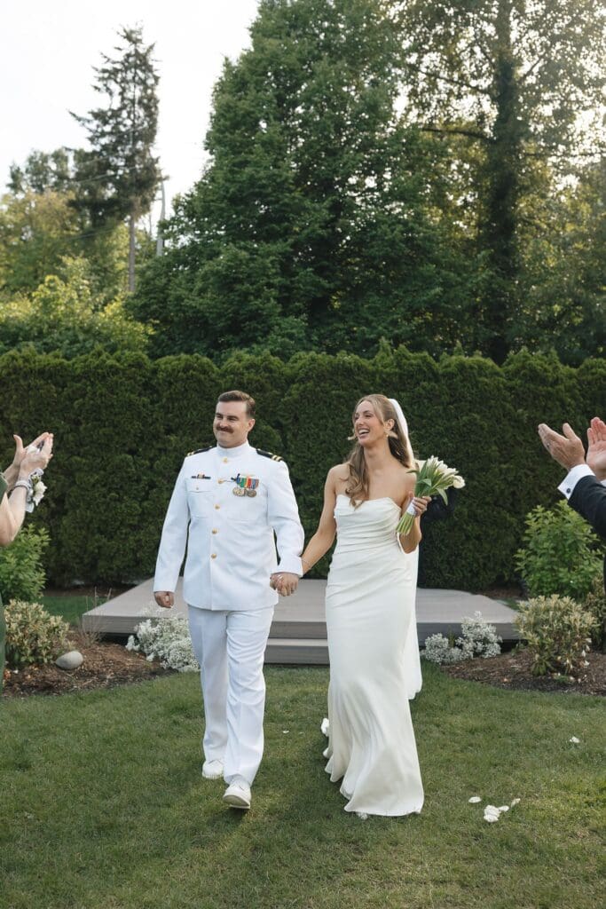 Columbia Collective wedding ceremony in Woodinville