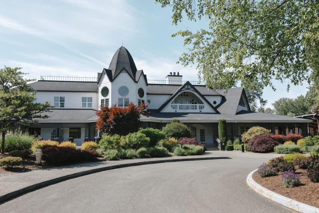 The outside of Columbia Collective in Woodinville