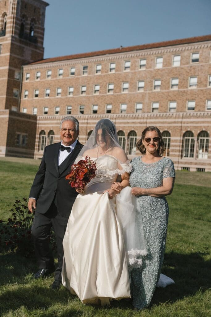 Wedding ceremony at The Lodge at St. Edward Park